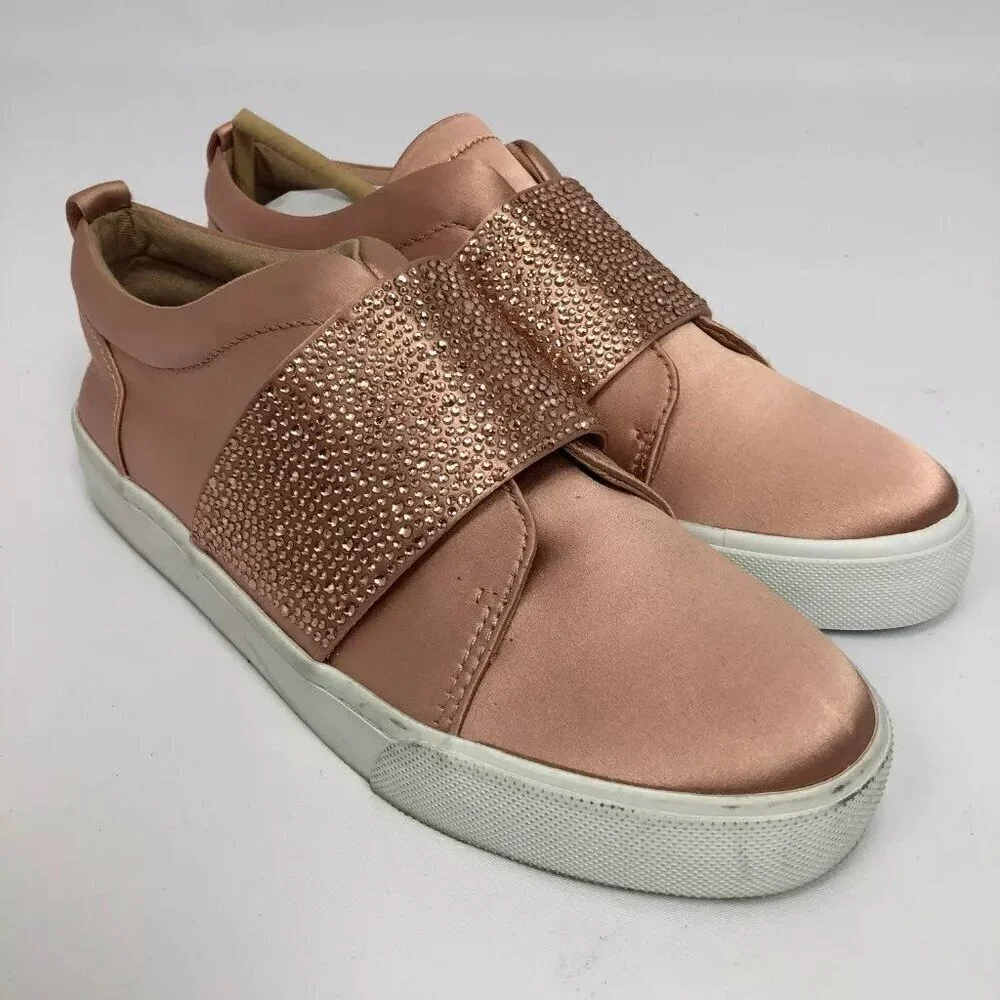 INC International Concepts Womens Sapphira Slip-On Sneak Blush Pink 7M